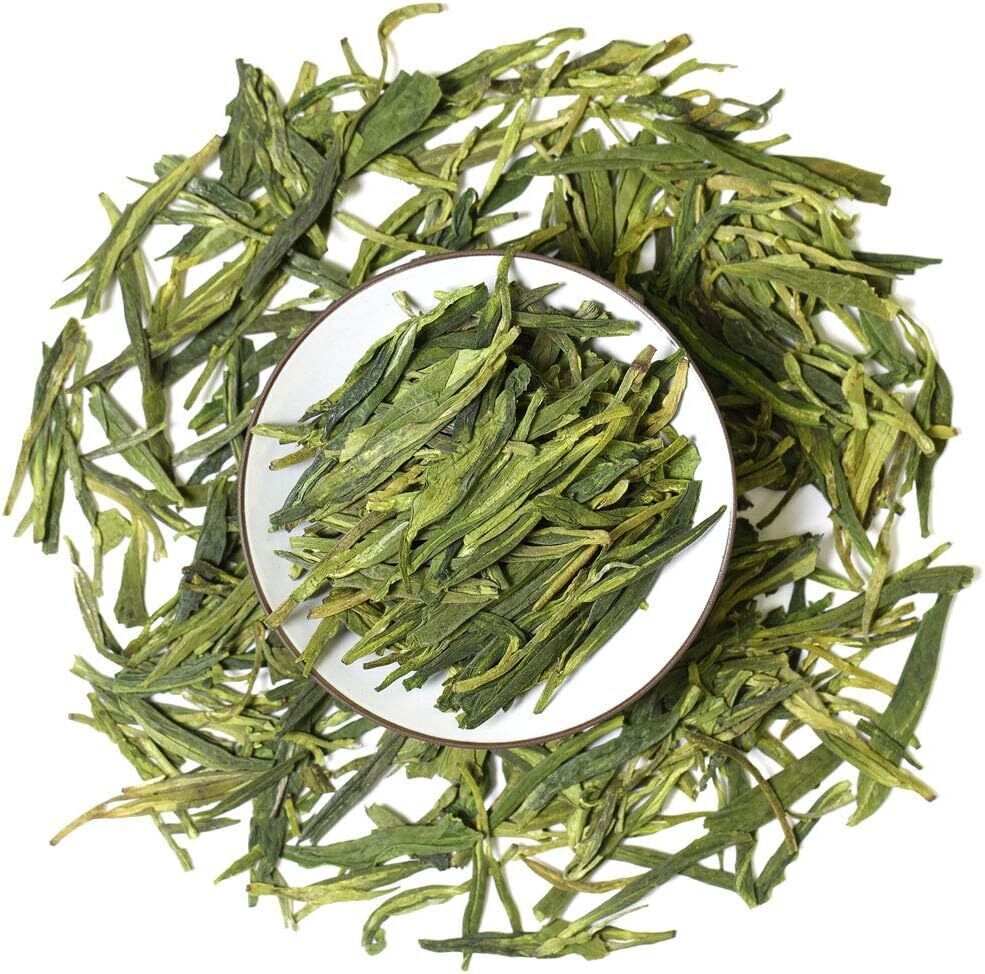 250g  Spring Anji Bai Cha Long Jing White Dragon Well Loose Leaf GREEN TEA