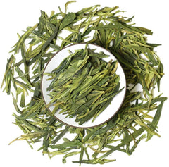 250g  Spring Anji Bai Cha Long Jing White Dragon Well Loose Leaf GREEN TEA