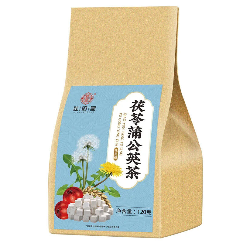 Poria Cocos Taraxacum Tea Healthy Herb Tea Bag 120g