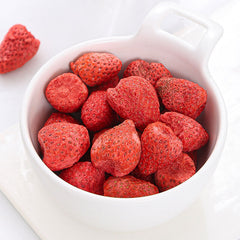 Bulk Freeze-Dried Strawberry Crisps Instant Snack Office Pack 200g/500g