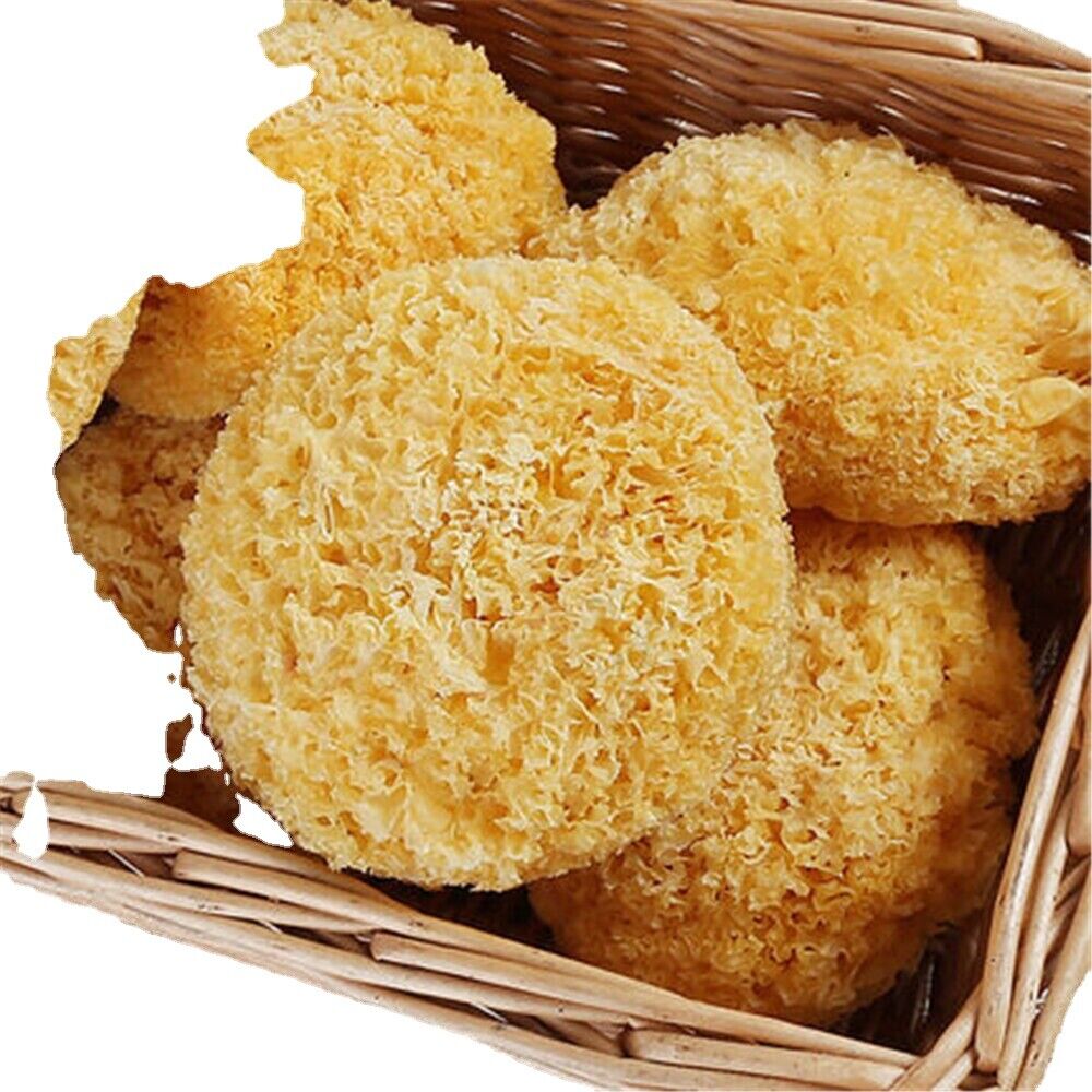 500g Dried Mushroom Organic Snow White Fungus Tremella Agaricus