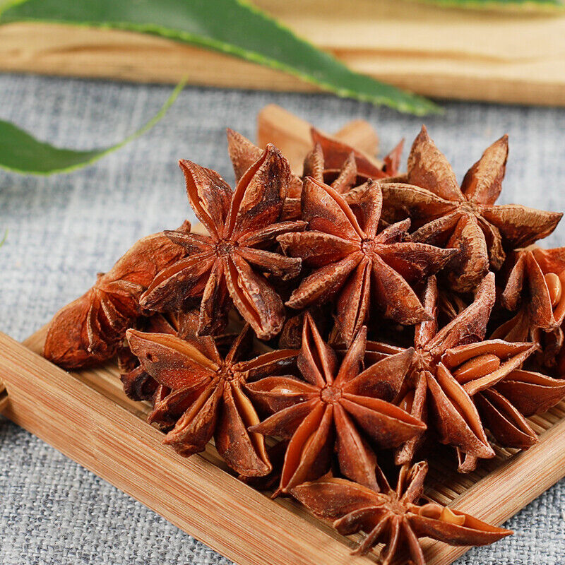 HelloYoung 100% Natural Organic Star Anise Herb Bajiao Cooking Materials 250g / 500g 八角