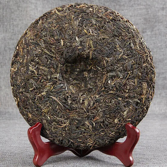 357g Early Spring Raw Puer Tea Qi Zi Bing Cha Unfermented Puer Tea Cake