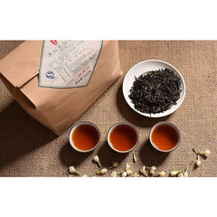 Dianhong Kung Fu Tea Dianhong Black Tea 400g Smoked Jasmine Black Tea In Bulk