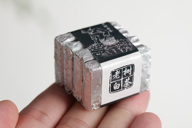 HelloYoung 500g Yunnan Pu'er Tea Old Tree White Tea Small Square Small Square Brick Bulk