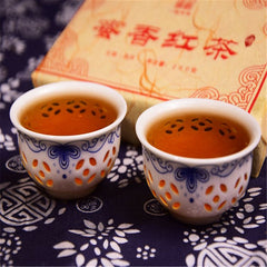 HelloYoung Fengqing Dianhong Compressed Tea Authentic Yunnan DianHong Black Tea Brick 250g