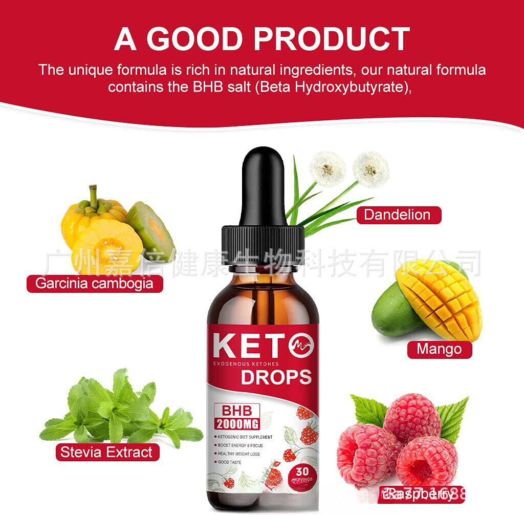 Ketogenic drops drink keto BHB drops 60ml new product