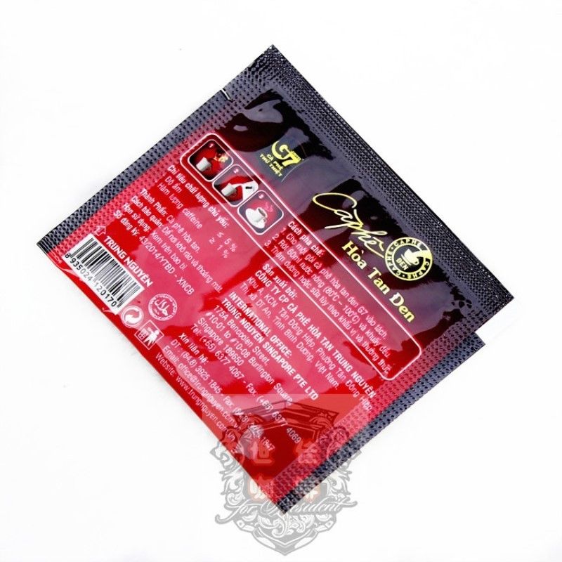 HelloYoungVietnam Instant G7 Coffee 100% Imported Original Packaging Hot Sale Black COFFEE