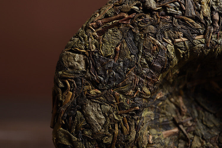 Yunnan Pu'er Tea 2023 Secret Golden Leaf 100g Small Cake Raw Pu'er Tea