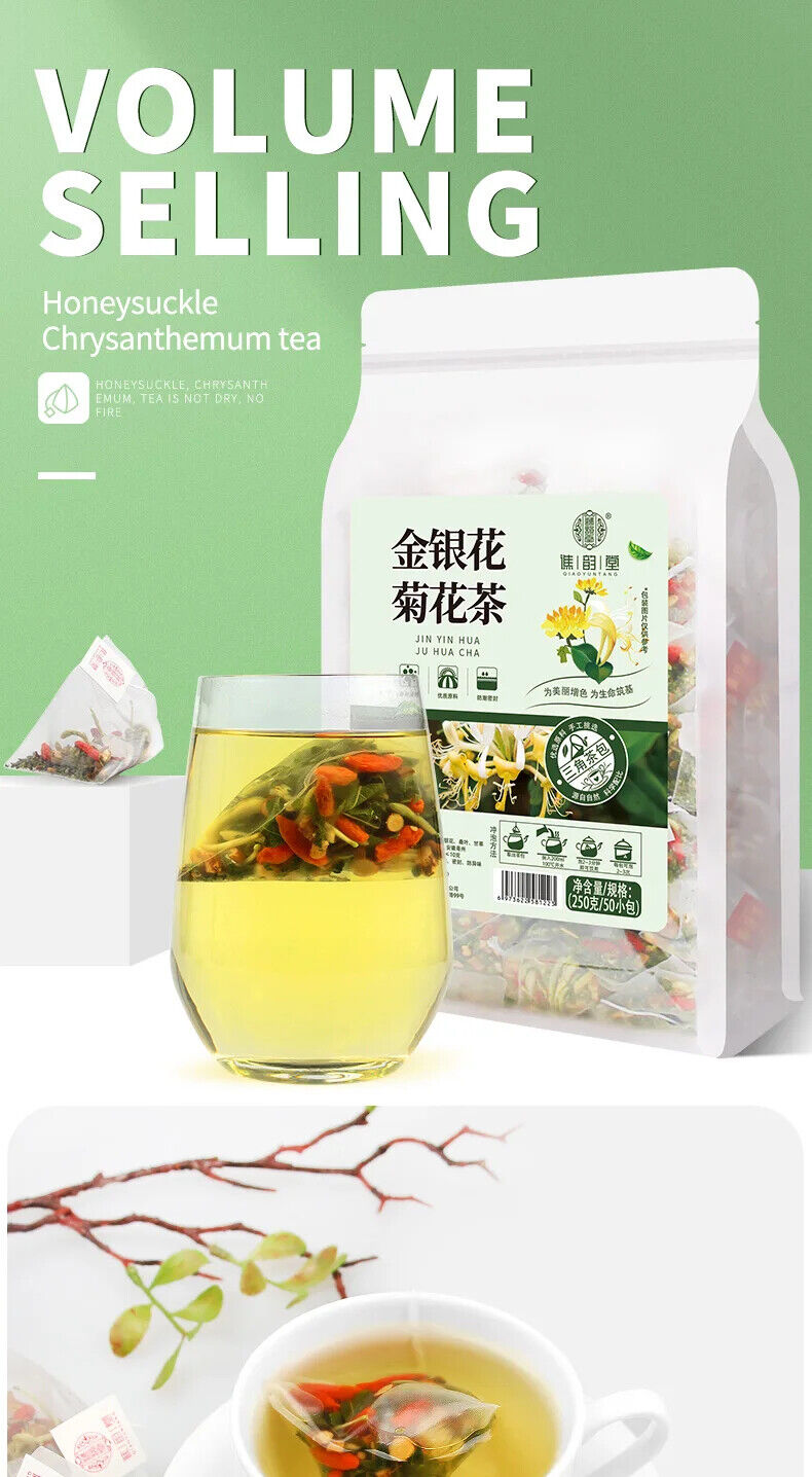 Honeysuckle Chrysanthemum Tea Chrysanthemum Goji Berry Licorice Honeysuckle 250g