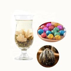 Organic Green Tea Base Blooming Flowering Tea Art Tea Ball Flowering Tea 20pcs