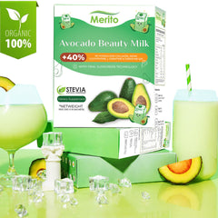 Reine Avocado Milch Grüner Saft Pulver Instant Solid Drink 10 g*10 Beutel