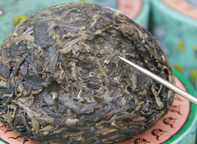 Yunnan Pu'er Lincang Tea Factory Tuo Tea Aged Pu'er Raw Tea 100g/box