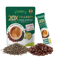 120g Collagen Protein Chia Seed Coffee - Original Flavor Superfood Blend