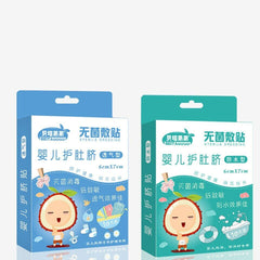 婴儿护脐贴新生儿防水肚脐贴洗澡无菌医用透气脐带贴 Yin Er Hu Qi Tie Xin Sheng Er Fang Shui Du Qi Tie