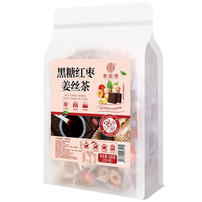 Black Sugar Red Date Ginger Silk Tea Herbal Tea 300g