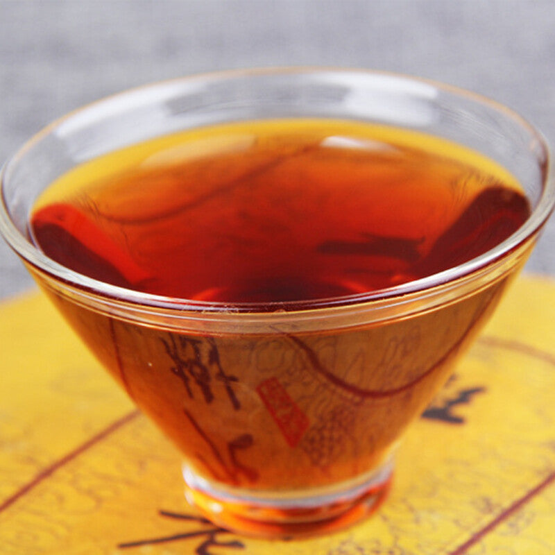Yunnan Banpen Old Tree 357g  Ripe Puerh Made by  Puer Material Shu Puer Tea