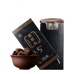 Ba Jiao Ting Pu-erh Pu'er Aged Puer Tea Ripe Cha 400g LAO CHA TOU