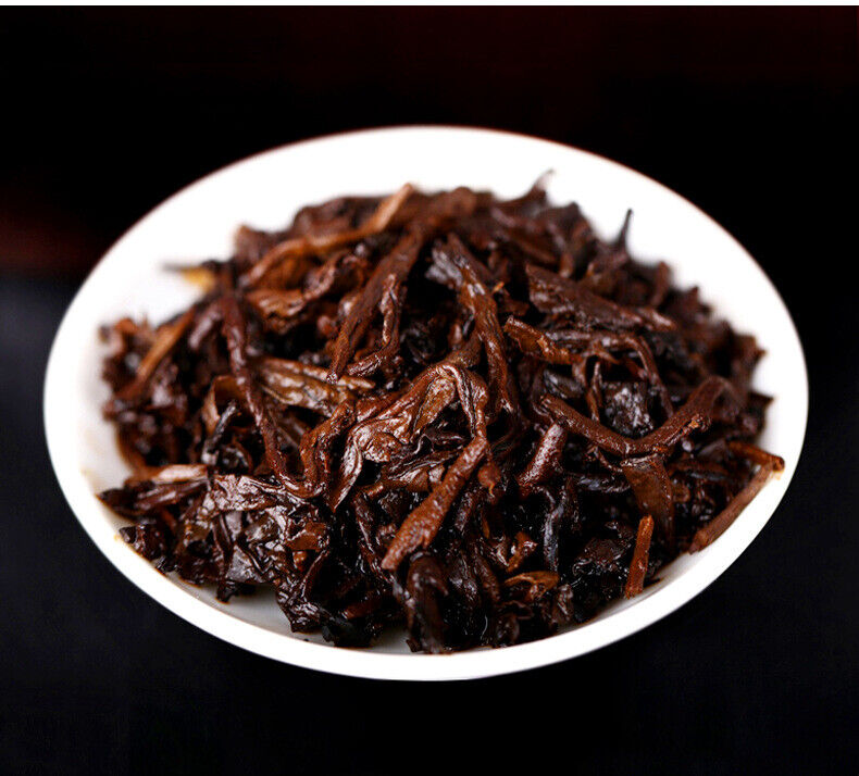 Lao Ban Zhang Ancient Tree Pu'er Tea Cake Yunnan Qizi Cake Tea Aged Ripe Pu'er