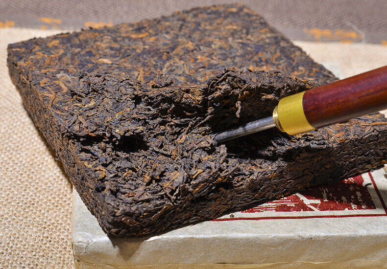 Banzhang Ripe Tea 250g Pu'er Tea Ripe Tea Brick Tea Pu'er Ripe Tea Brick