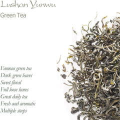 Wild Lushan Yunwu Green Tea - April Wind A Fog-Clouded Chinese Tea 100g