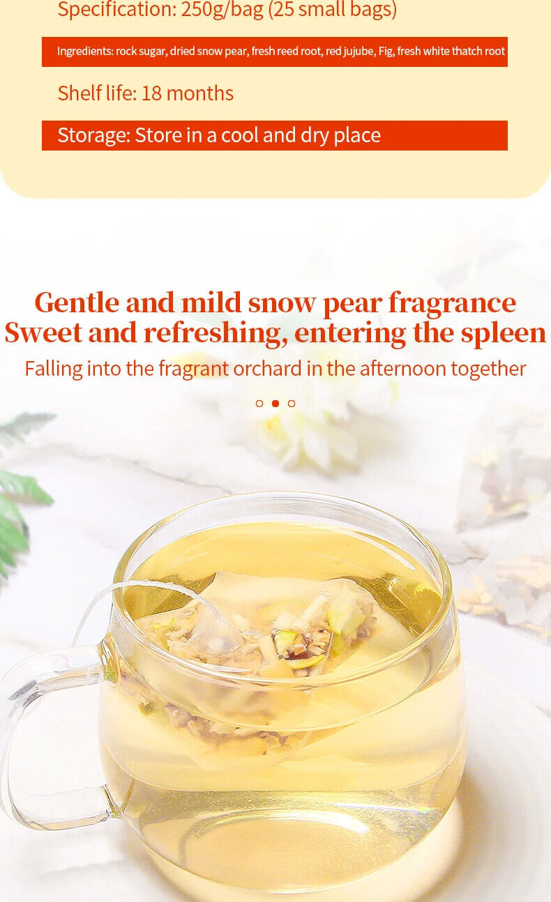 Reed Root Fig Snow Pear Soup Herbal Tea 250g