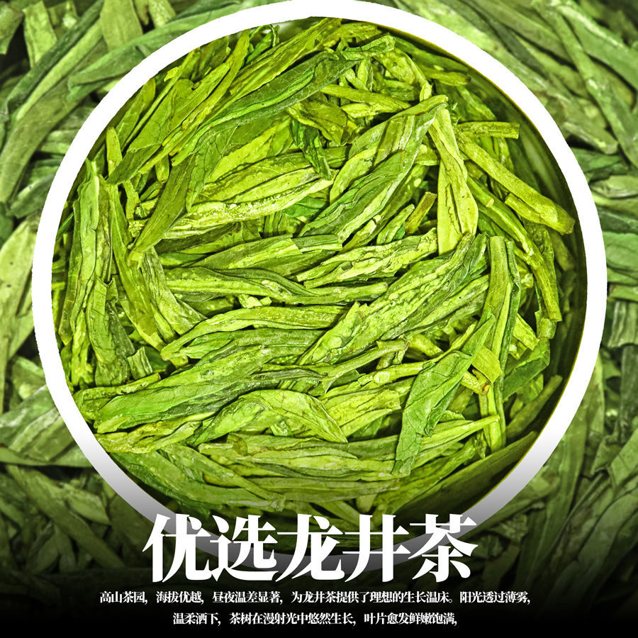 2025 Longjing Green Tea 250g Rainy Season Fragrant Daily Drink Resealable Bag