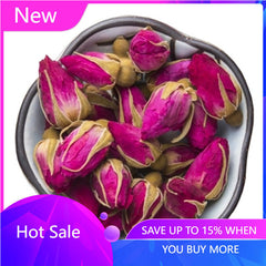 50g Organic Rose Bud Fragrant Flower Tea Fragrance Dried Rose Health Care Herbal