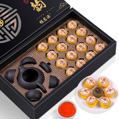 Pu'er Tea Tangerine Peel Cooked Tea Gift Box Authentic Dried Xinhui Citrus Tea