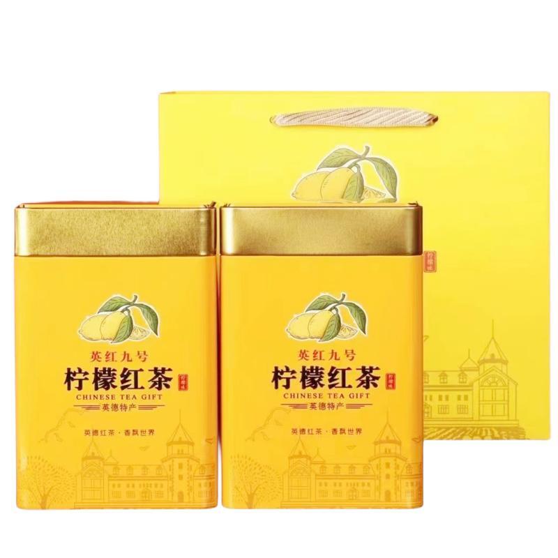 Natural Lemon Black Tea Yinghong No. 9 Yingde Black Tea Extra Strong Aroma