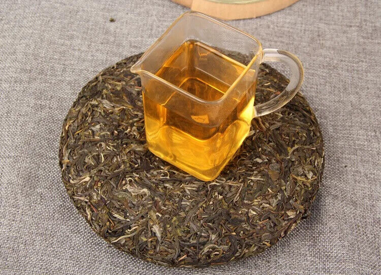 357g Yunnan Collection Pu'er Mengku Tea Ancient Tree Handmade Raw Tea Cake