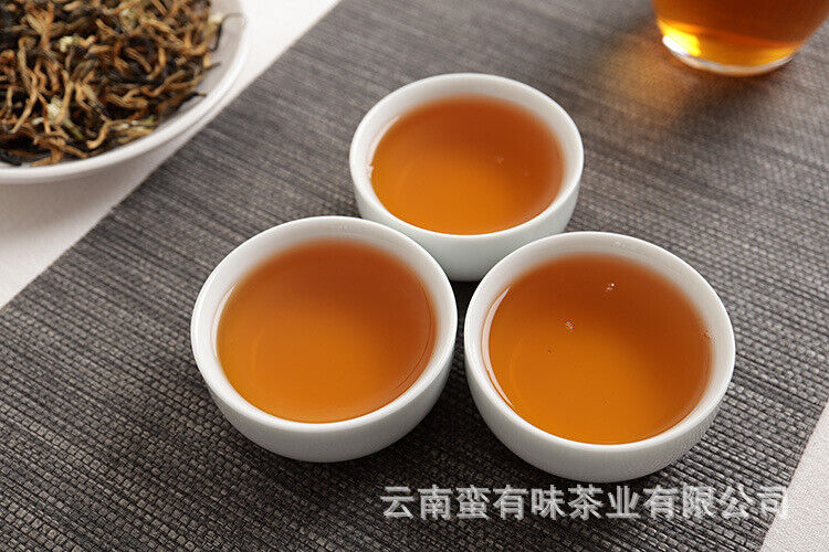 HelloYoung 500g Yunnan Dian Hong tea Jasmine tea Yunnan Fengqing Dian Hong Mao Feng tea