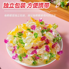 Retro Assorted Fruit Hard Candy - Tangy Sour Sweets