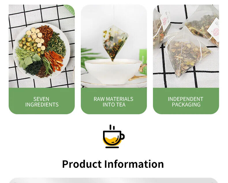Herbal Sanqing Tea Healthy Herb Tea Bag 150g/30 Bags
