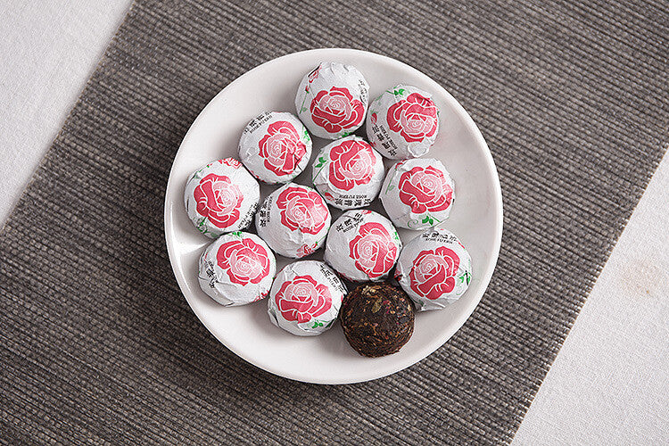 Golden Rose Tuo Tea Puerh Ripe Tea Bulk Yunnan Puerh Tea 500g