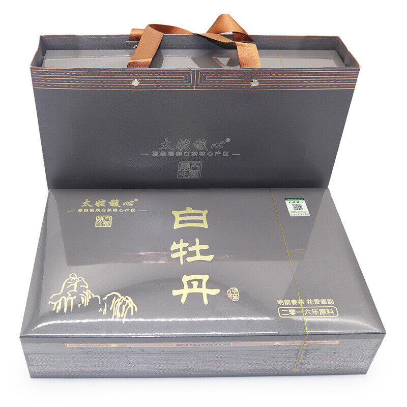 HelloYoung 350G Fuding white tea white peony cake Panxi Ming Qian spring flowers honey tea