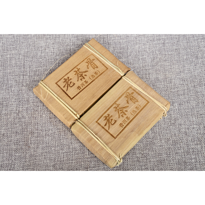 Yunnan Pu'er Tea Bamboo Shoot Shell Tea Aged Old Tea Bone Organic Black Tea 250g