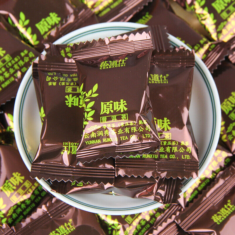 500g Top Puerh Ripe Tea Small Tuocha Candy Paper Original Small Tuocha Ripe Tea