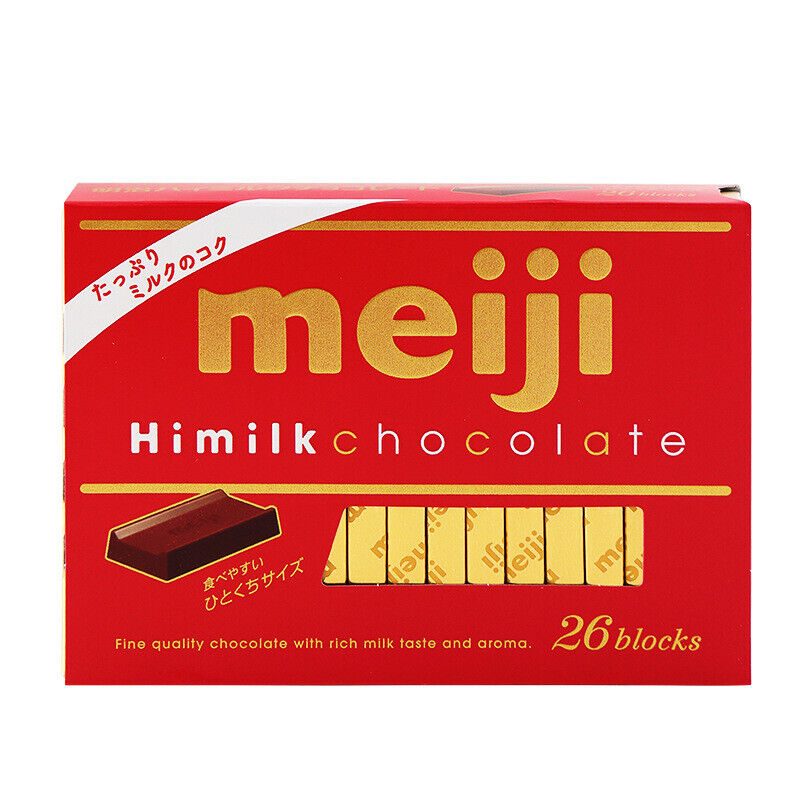 Meiji Piano Chocolate Milk Strawberry Sandwich Chocolate Japan Snack 120g / Bag