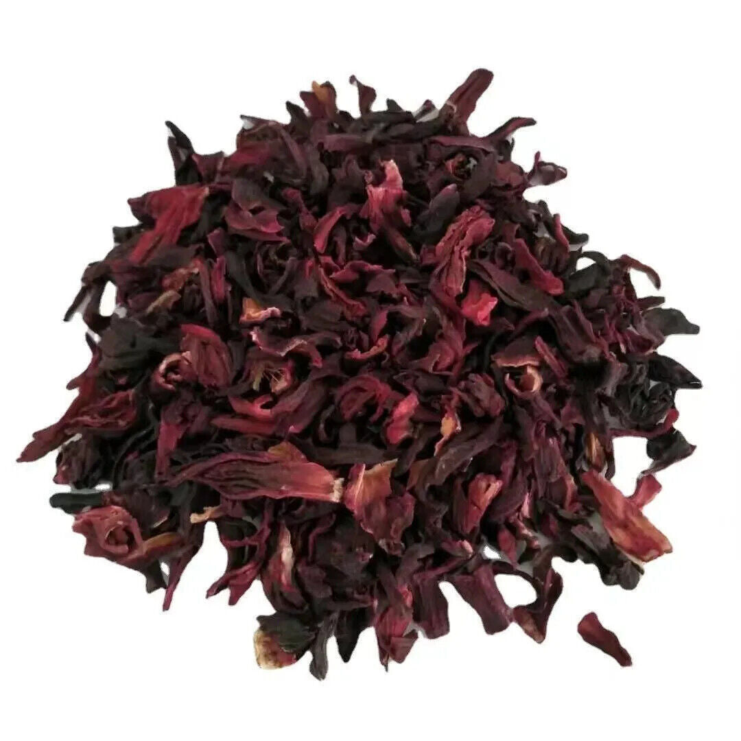 Organic HIBISCUS FLOWER Dried Herb Herbal Tea - 100g - QUICK POST