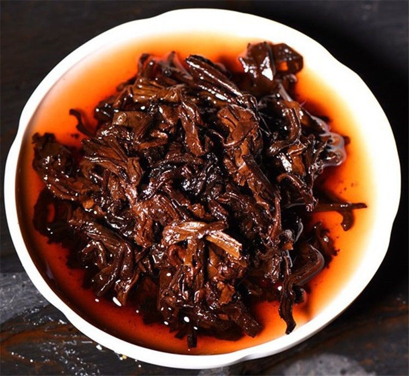 HelloYoung250g AAAAA Old Pu-Erh Tea Aged Puerh Tea Puer Tea Black Tea Yunnan Tea Red Tea Hong