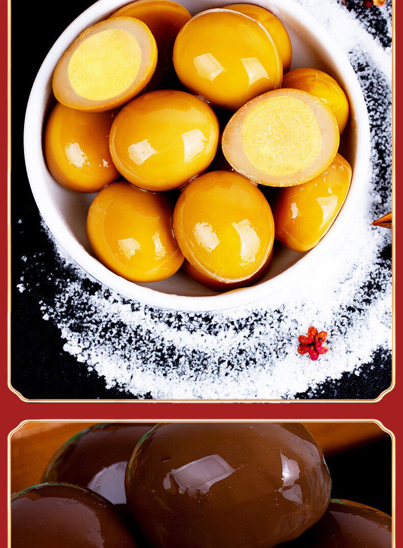 Salted Quail Eggs Iron Eggs Ready-to-Eat Braised Flavor Instant Snack