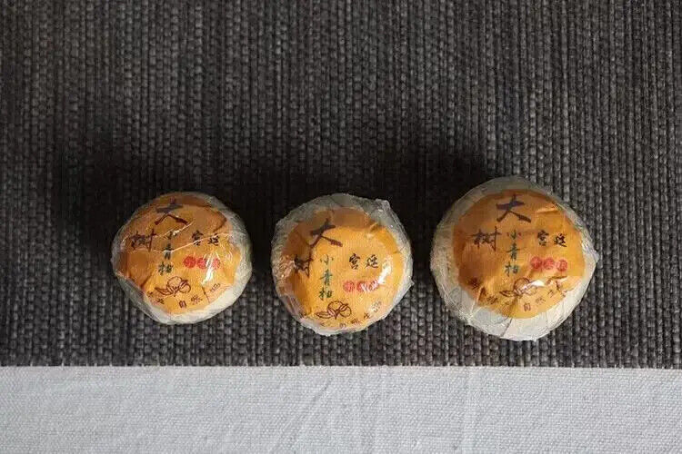Famous Old Tangerine Ripe Puerh Dried Green Orange Peel Puer Tea Ball 500G