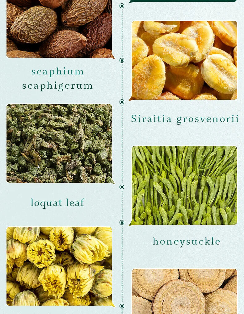 Scaphigerum Siraitia Grosvenorii Chrysanthemum Tea Herb Tea Bag 100g/3.52oz