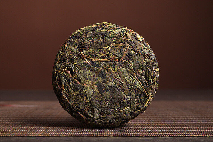 Yunnan Pu'er Tea 2023 Secret Golden Leaf 100g Small Cake Raw Pu'er Tea