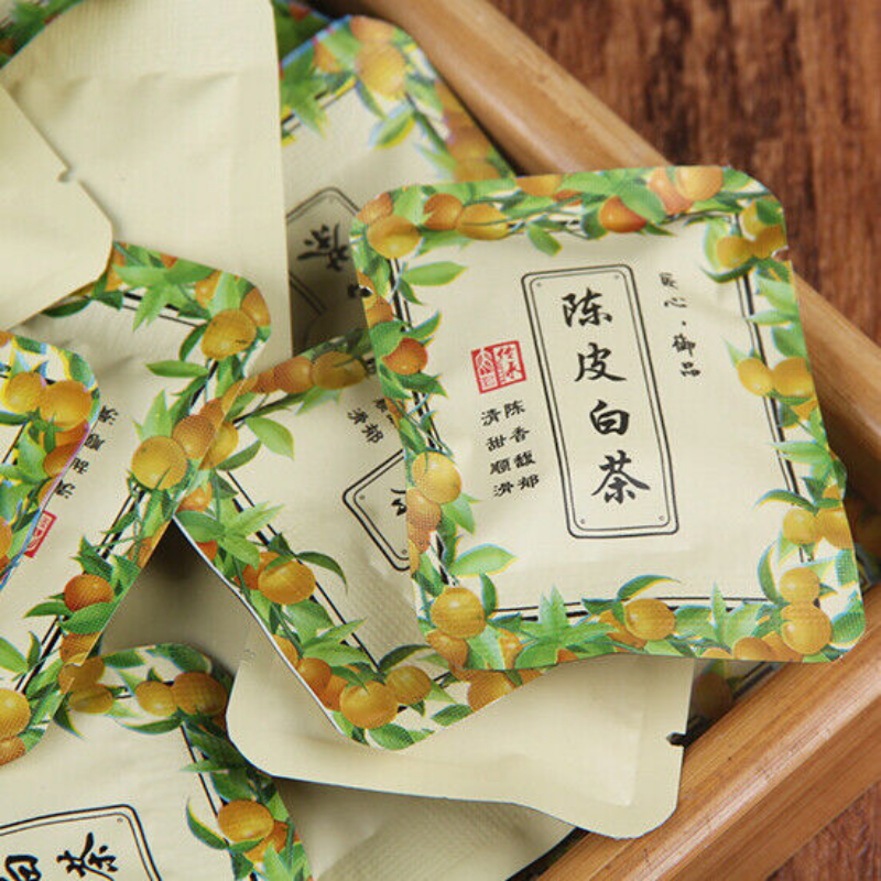 HelloYoung 500g Top Chenpi White Tea Xinhui Old White Tea Thin Slices Small Tea Cake Bulk