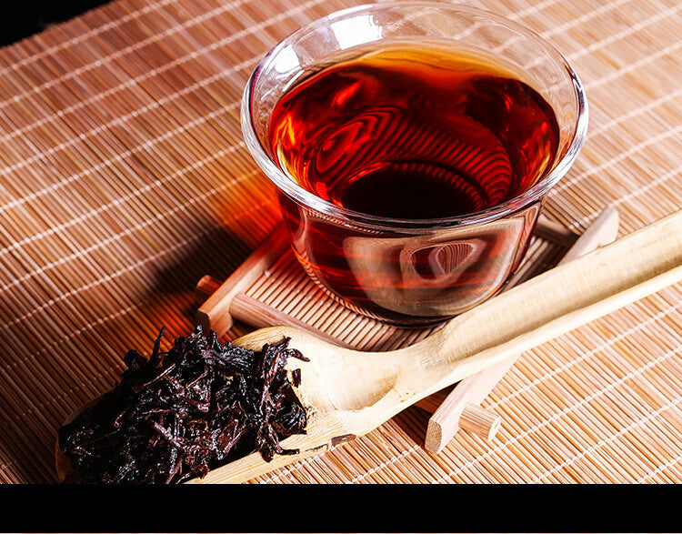 357g Pu Erh Tea Ripe Tea Big Tree Tea Cake Yunnan Pu‘er Tea Zodiac Tea Cake