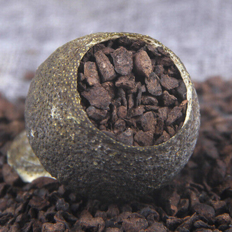 500g Gift Tea Xiao Qing Guan Pu'er Tea Xin Hui Chen Pi Pu'er Tea Healthy Drinks