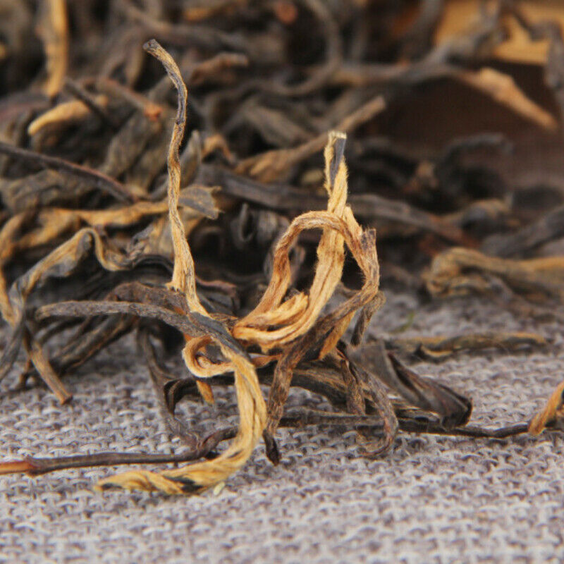HelloYoung 100g Bulk Fengqing Ancient Tree Kung Fu Dianhong Maofeng Gift Bag Health Care