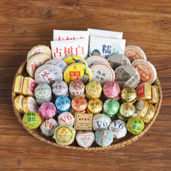 Yunnan Menghai Pu'er Tea 31 Flavors Assorted Set Natural Pure No Additives